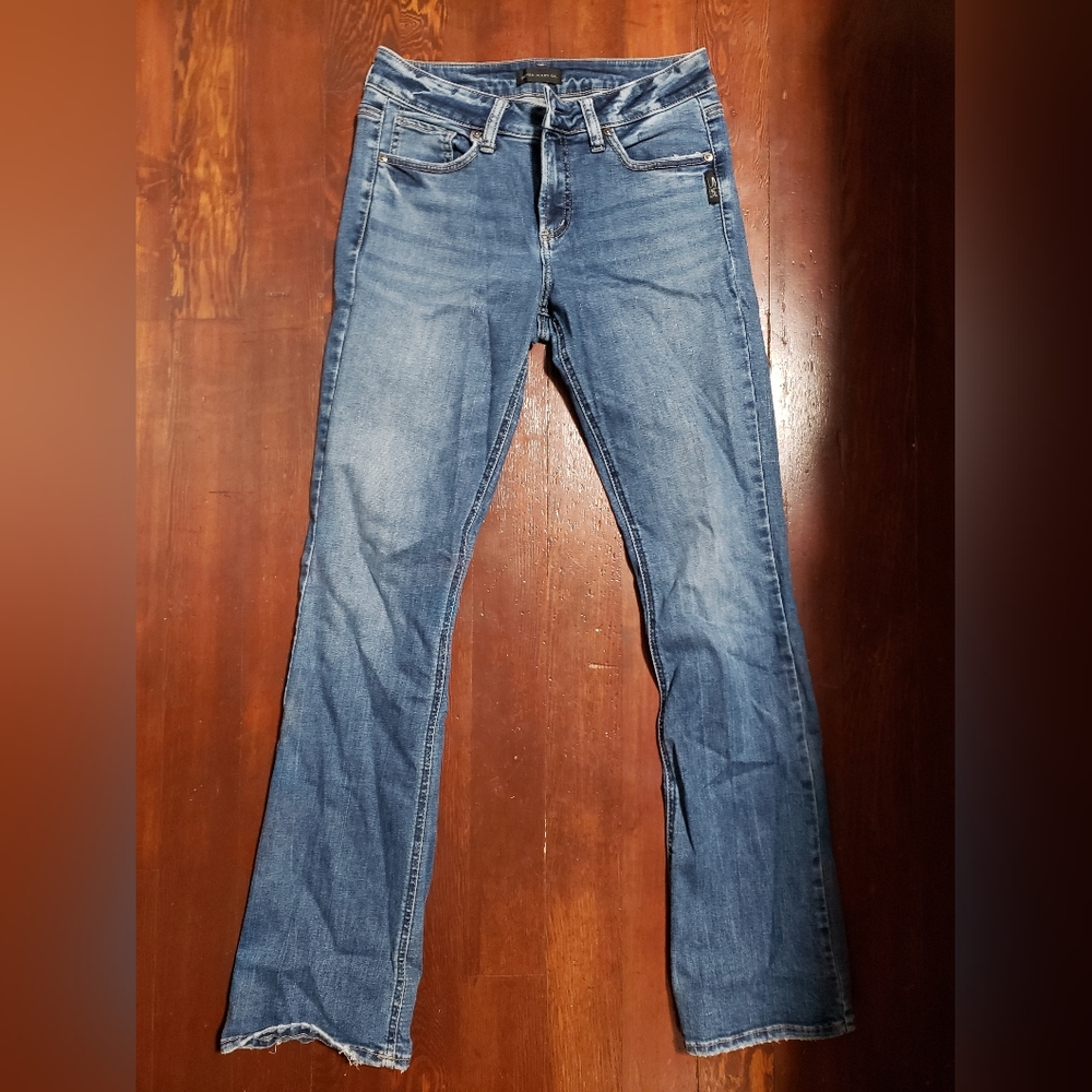 Silver jeans